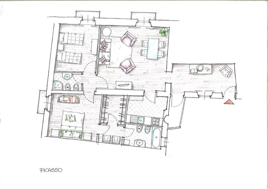 Apartment Via Giulia Rom Exteriör bild